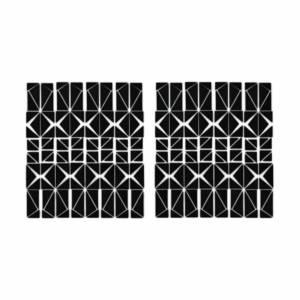 Coppia - Blue Glowstrips Bicolor Triangolini Edition (Copia)