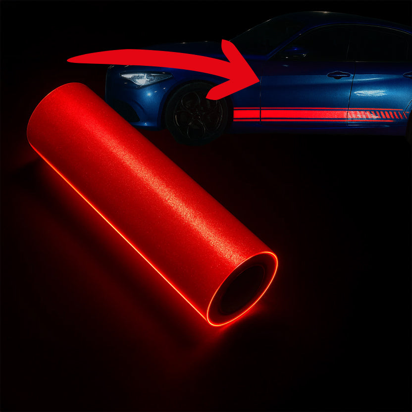 GlowStrips Reflective – Strisce Decorative per Auto (2 pezzi)