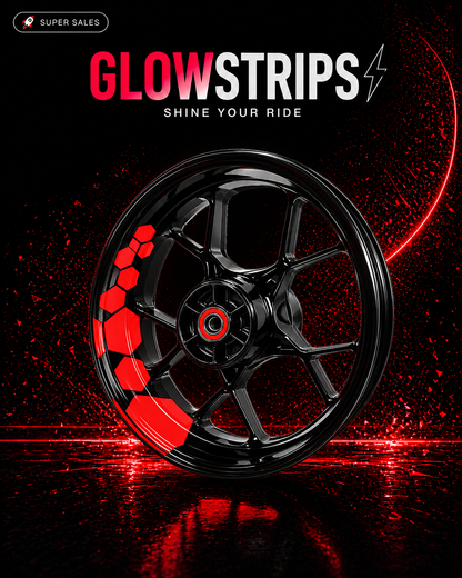 GLOWSTRIPS HEX - Red  Edition