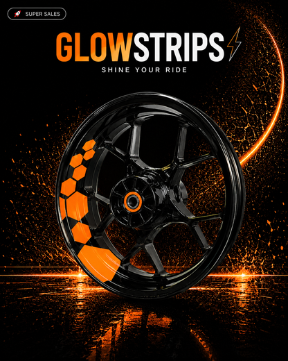 GLOWSTRIPS HEX - Orange  Edition