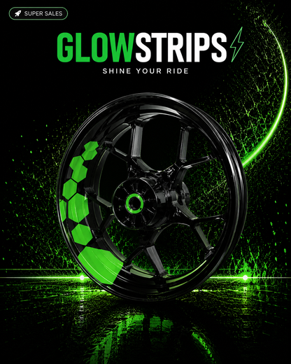 GLOWSTRIPS HEX - Green  Edition