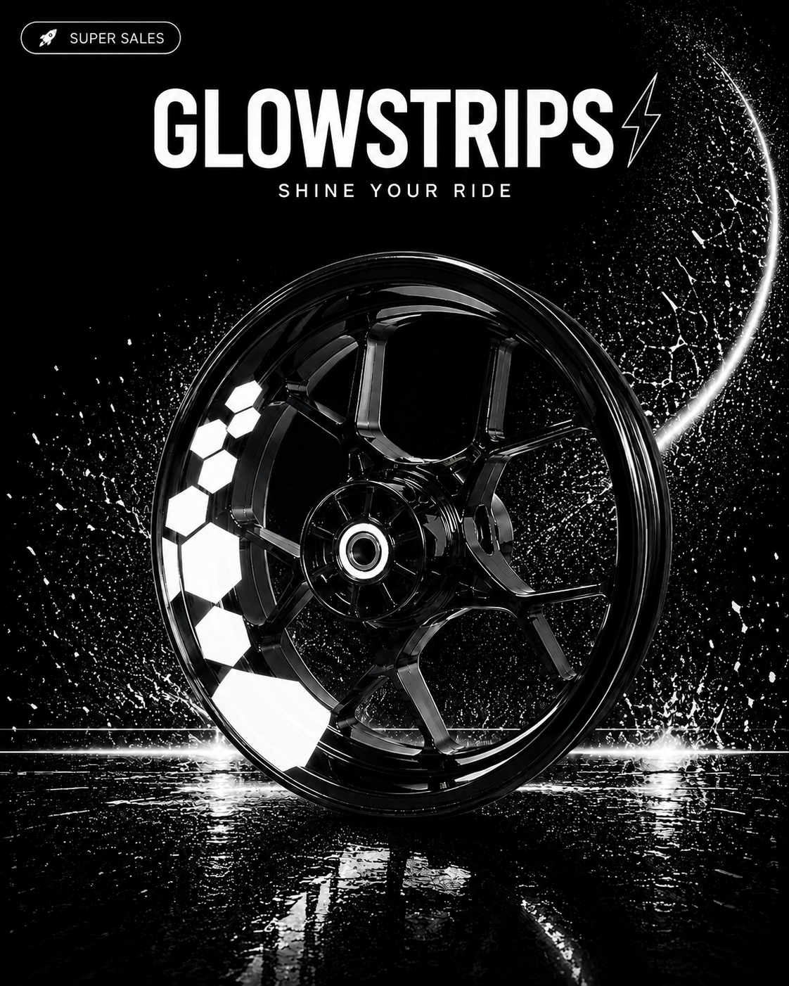 GLOWSTRIPS HEX - White  Edition