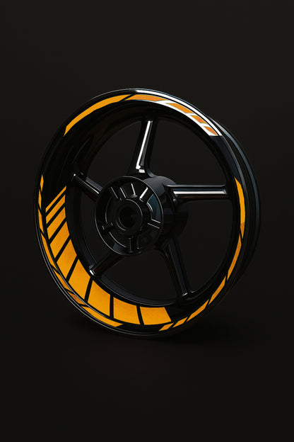 Kit Cerchio Moto GLOWSTRIPS 17" – Strisce Riflettenti