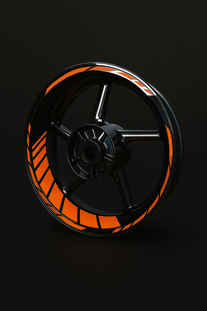 Kit Cerchio Moto GLOWSTRIPS 17" – Strisce Riflettenti