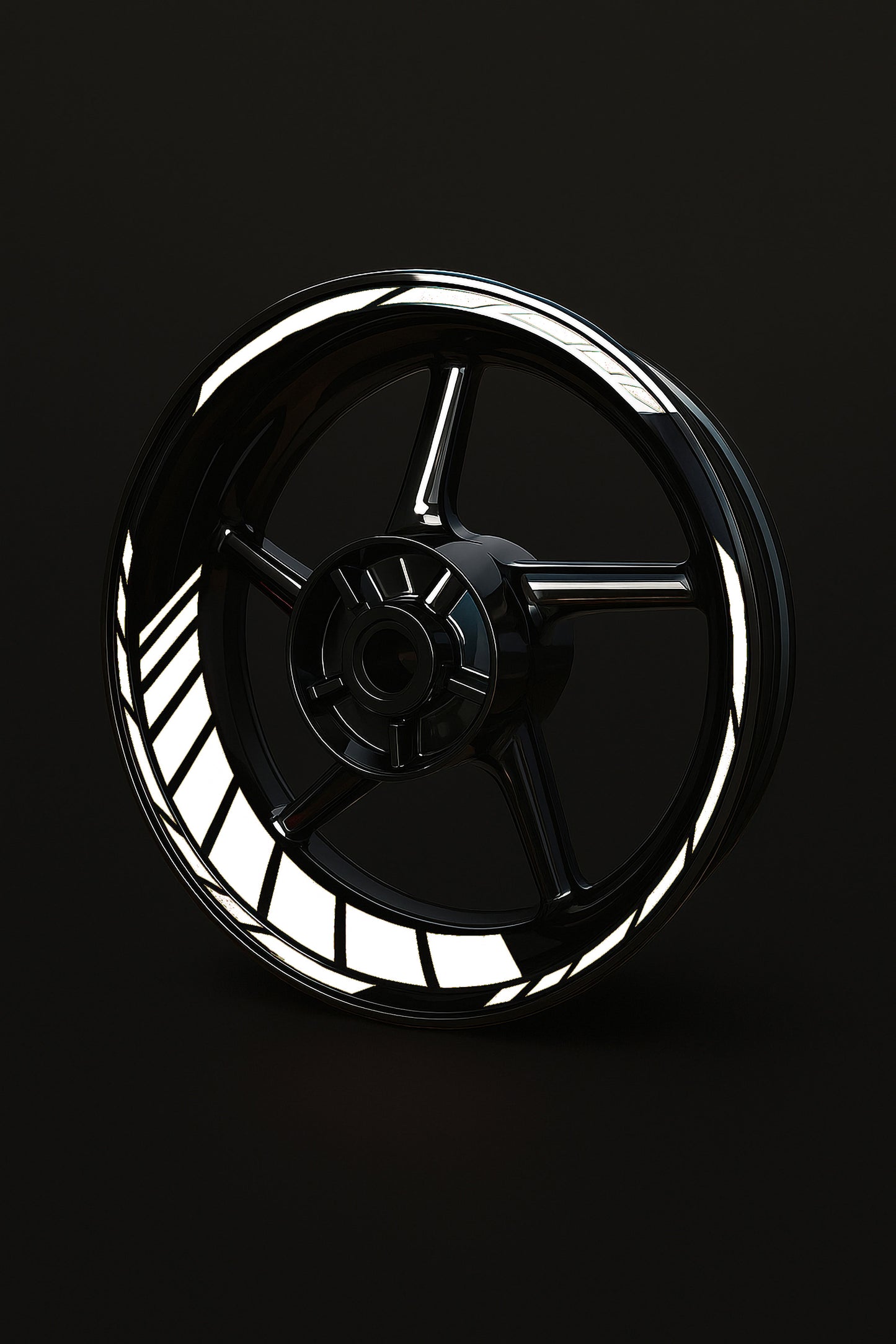 Kit Cerchio Moto GLOWSTRIPS 17" – Strisce Riflettenti