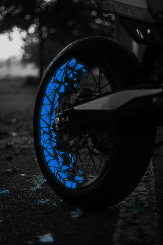 Coppia - Blue Glowstrips Bicolor Triangolini Edition (Copia)