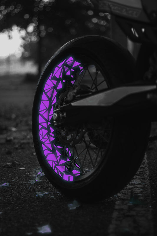 Coppia - Violet Glowstrips Bicolor Triangolini Edition